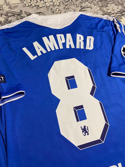 Chelsea's home jersey for the 2012 Champions League Final. Frank Lampard.