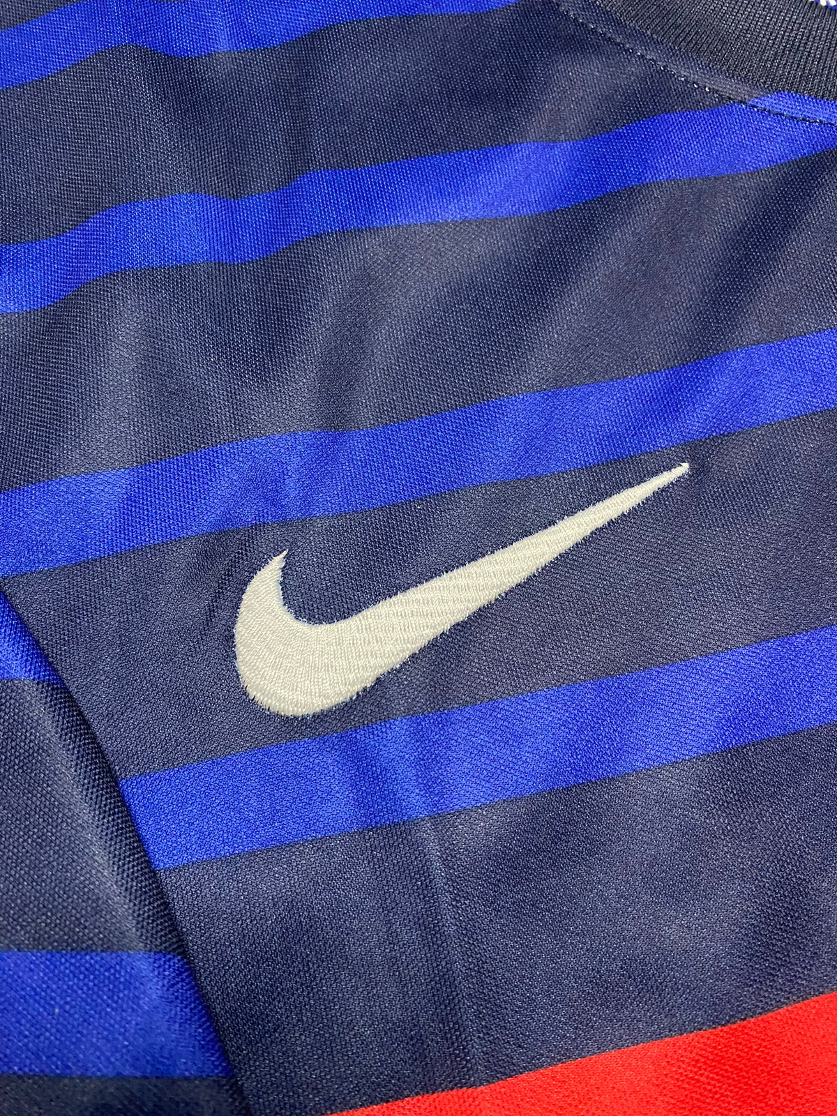 France's 2021 Home Jersey. Karim Benzema.