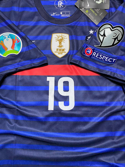 France's 2021 Home Jersey. Karim Benzema.