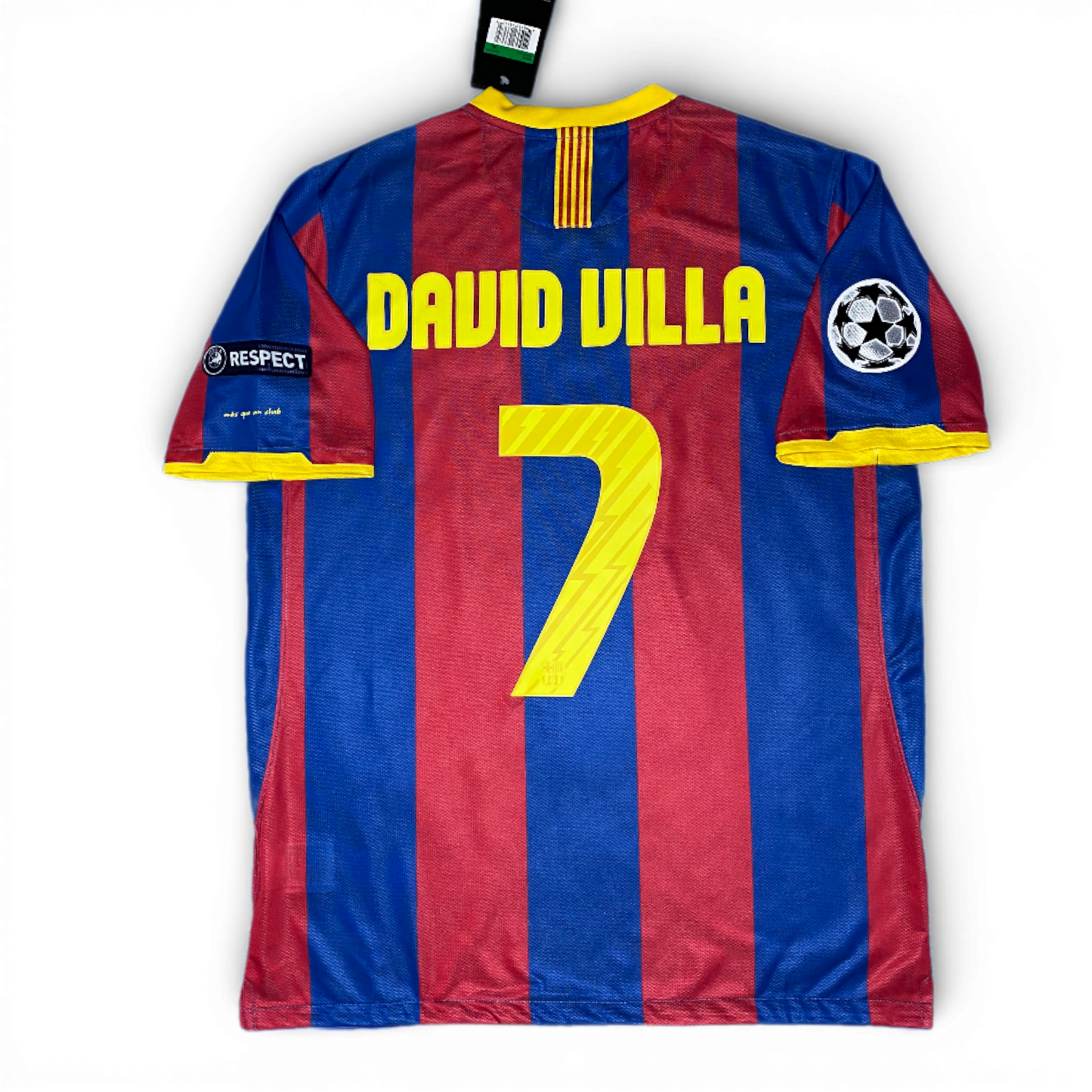 Barcelona's home jersey. Season 10/11. David Villa.