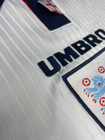 England's 1998 home jersey. David Beckham.