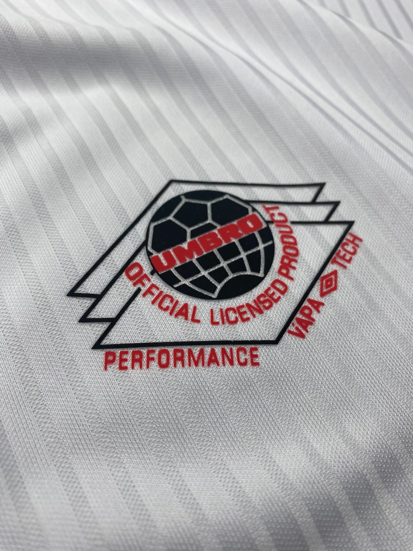 England's 1998 home jersey. David Beckham.