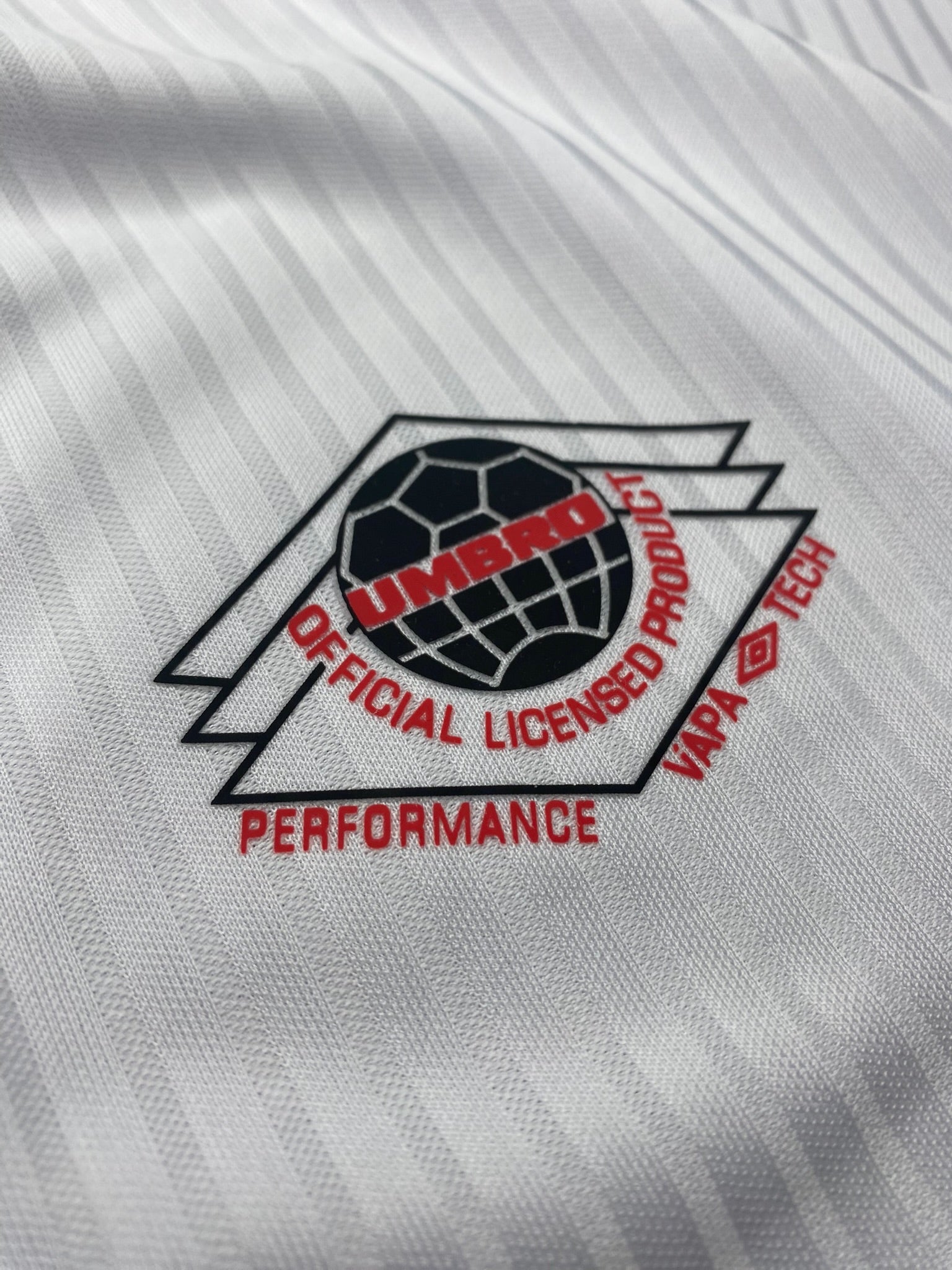 England's 1998 home jersey. David Beckham.
