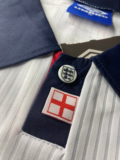 England's 1998 home jersey. David Beckham.