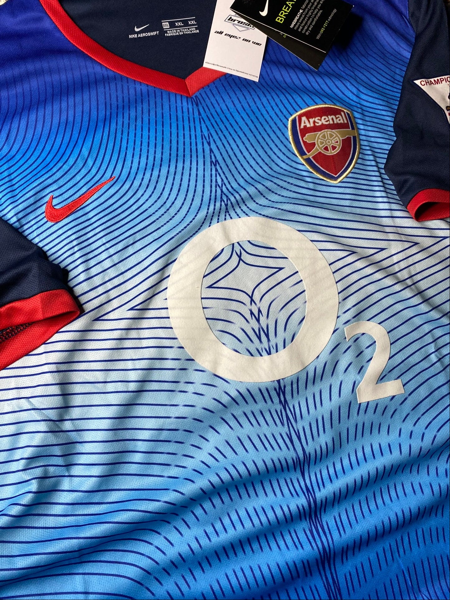 Arsenal's away jersey. Season 02/03. Thierry Henry.