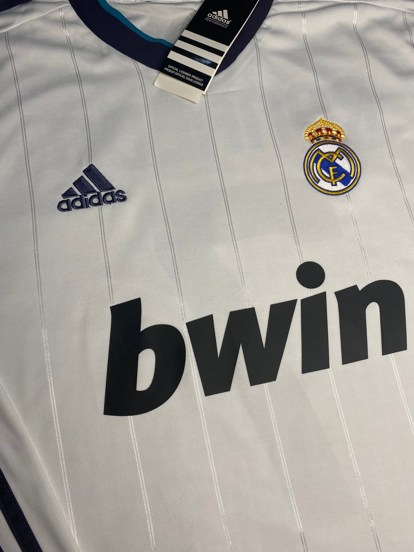 Real Madrid longsleeve home jersey. Season 12/13. Cristiano Ronaldo.