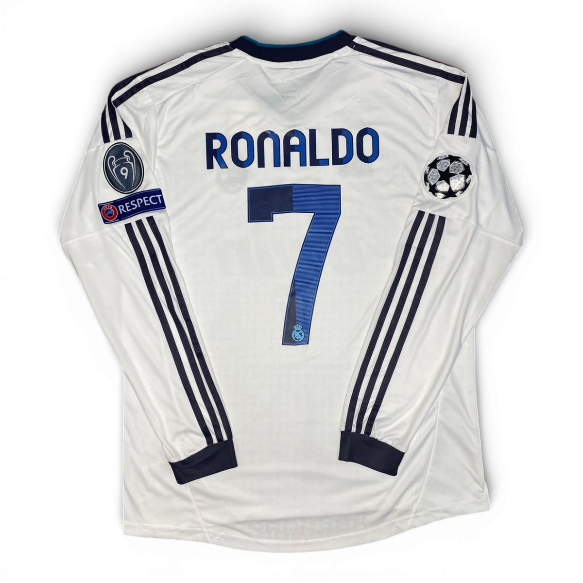 Real Madrid longsleeve home jersey. Season 12/13. Cristiano Ronaldo.