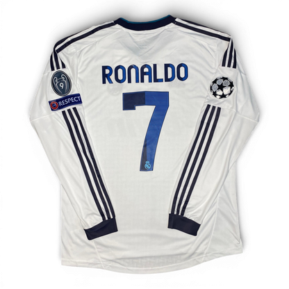Real Madrid longsleeve home jersey. Season 12/13. Cristiano Ronaldo.