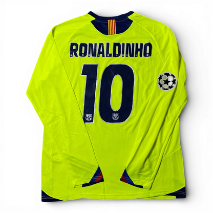Barcelona's away jersey. Season 05/06. Ronaldinho Gaucho