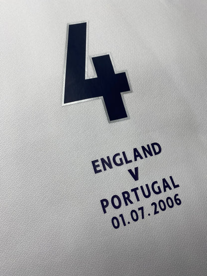 England's home jersey for the 2006 World Cup. Steven Gerrard.