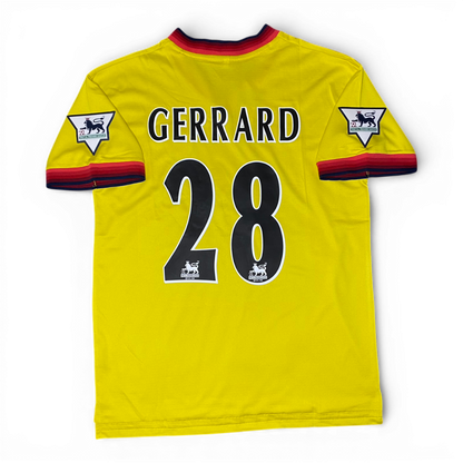 Liverpool away jersey. Season 97/99. Steven Gerrard.