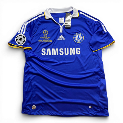 Chelsea's home jersey for the 2008 Champions League Final. Frank Lampard