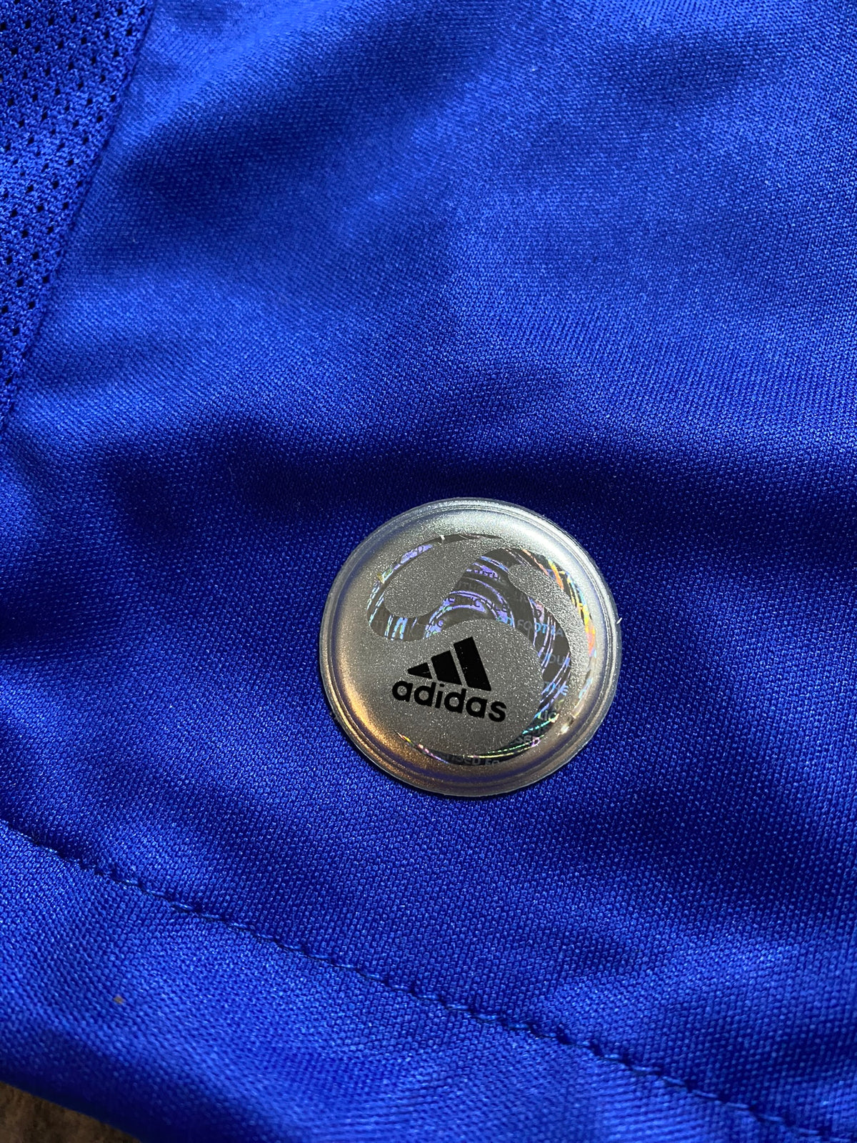 Chelsea's home jersey for the 2008 Champions League Final. Michael Ballack