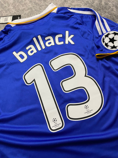 Chelsea's home jersey for the 2008 Champions League Final. Michael Ballack