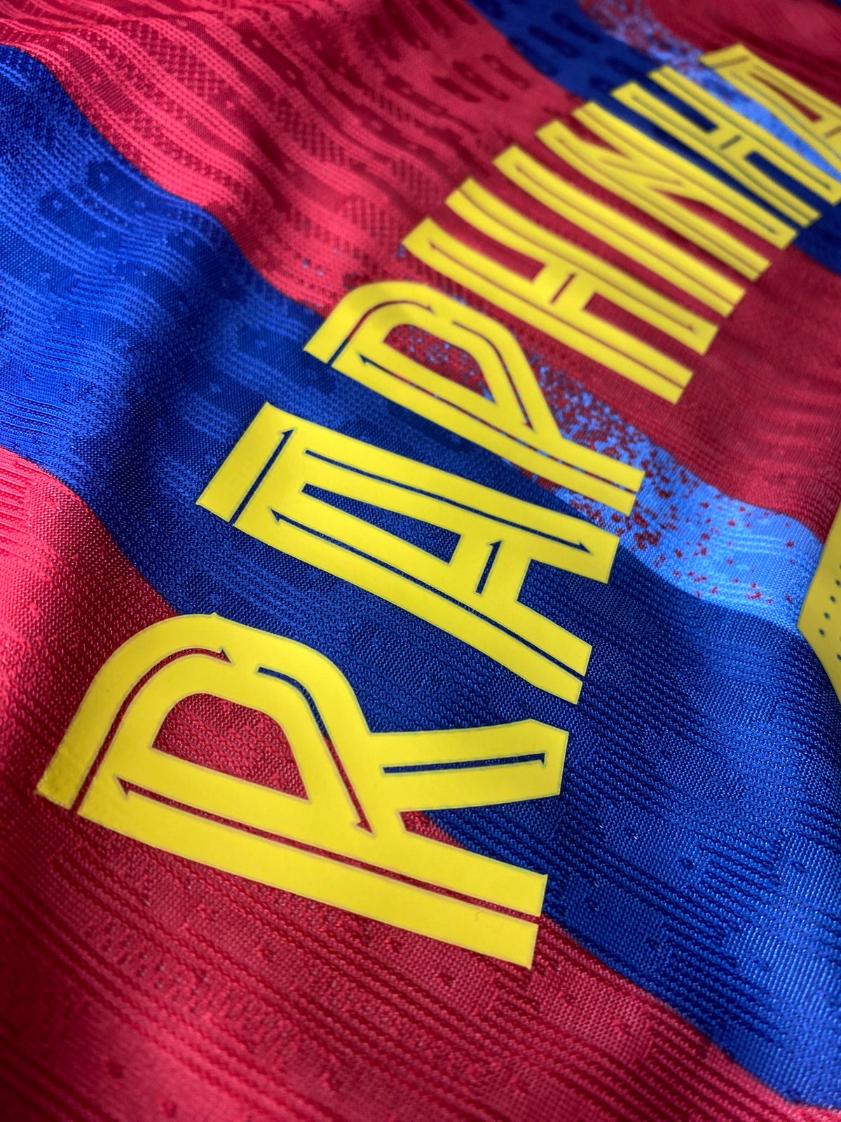 Barcelona Copa del Rey Final home jersey. Season 25/26. Raphinha.