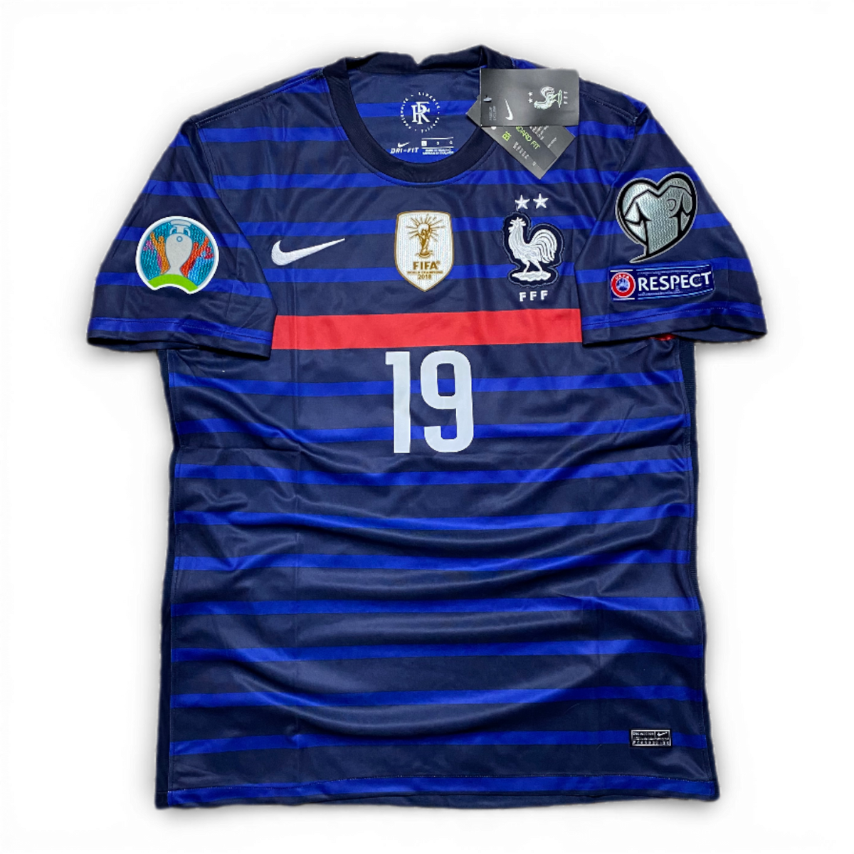 France's 2021 Home Jersey. Karim Benzema.