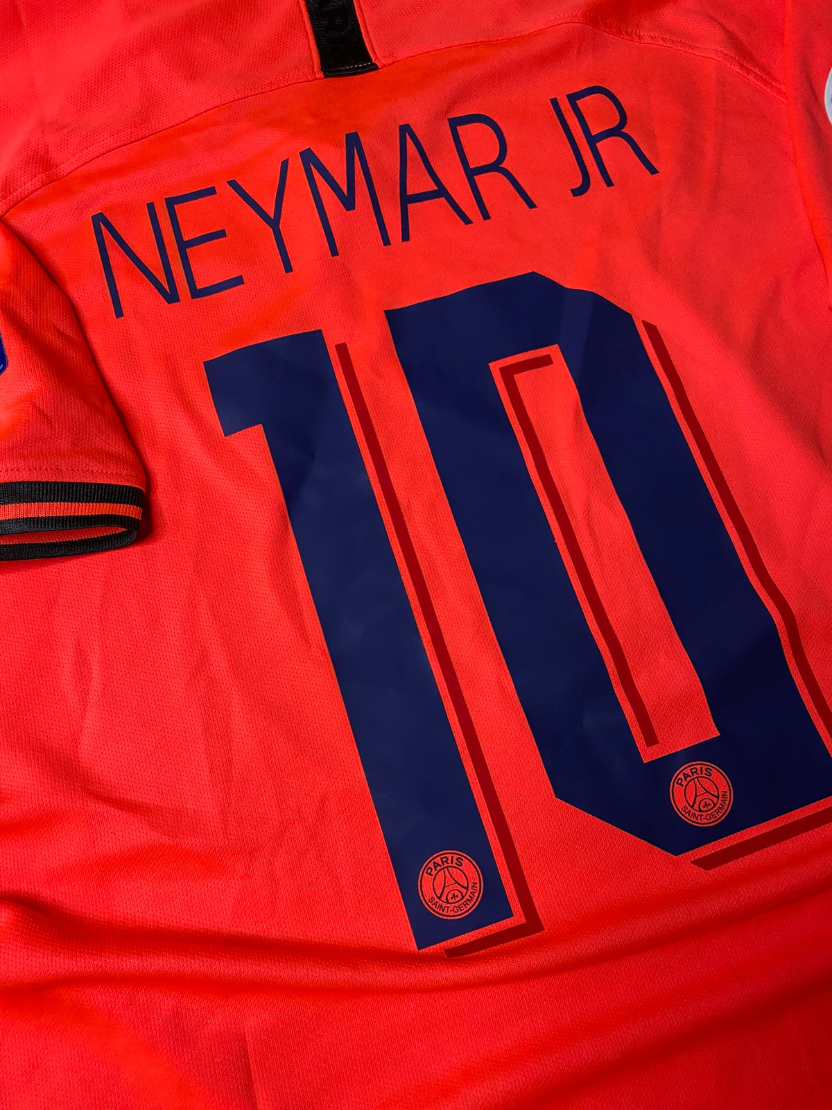 Paris Saint-Germain away jersey. Season 19/20. Neymar da Silva Santos Júnior.