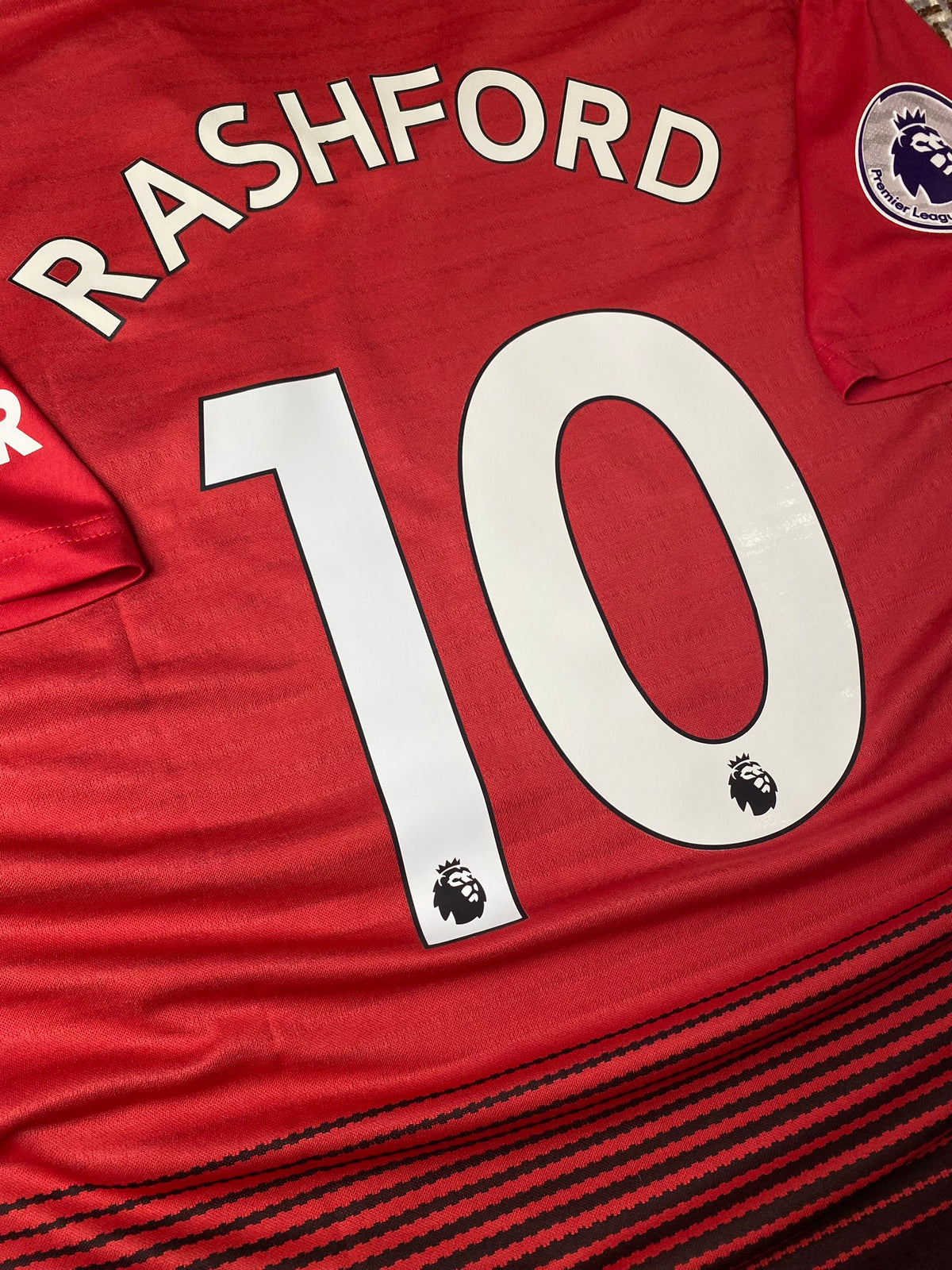 Manchester United home jersey. Season 18/19. Marcus Rashford.