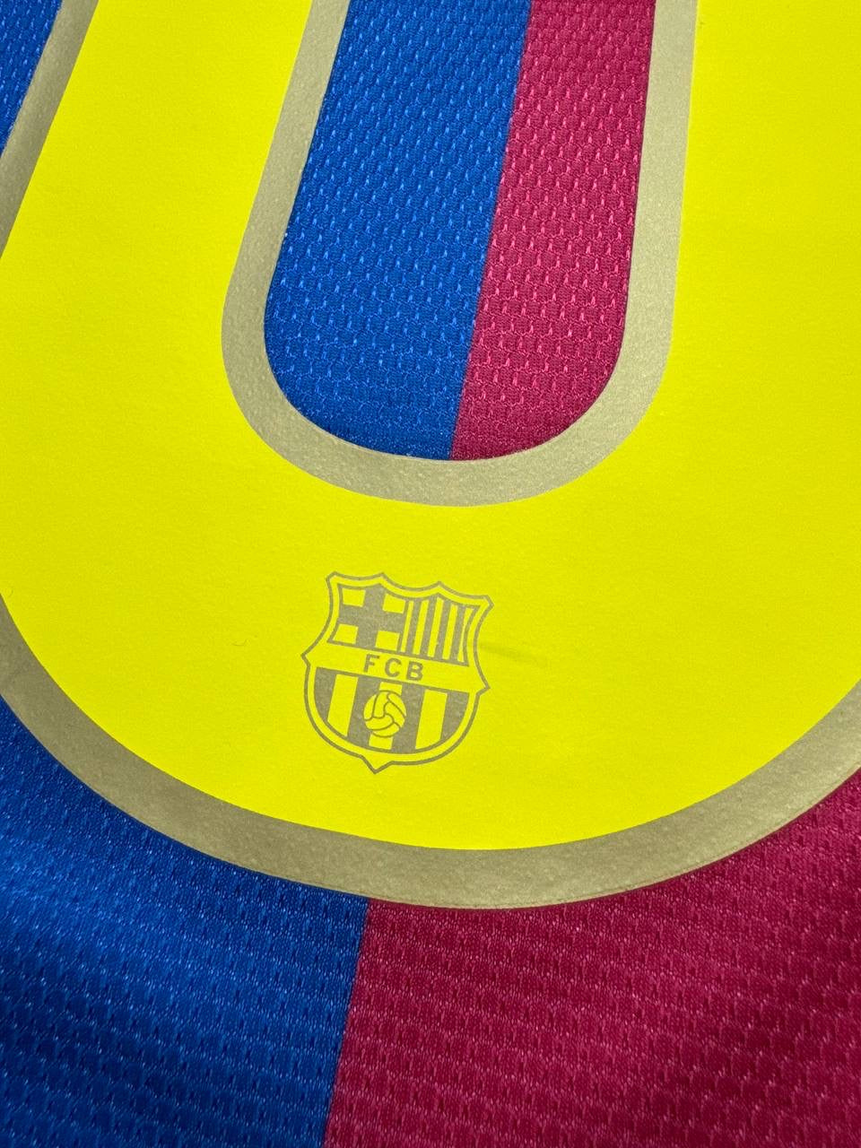 Barcelona home jersey. Season 07/08. Ronaldinho Gaucho.