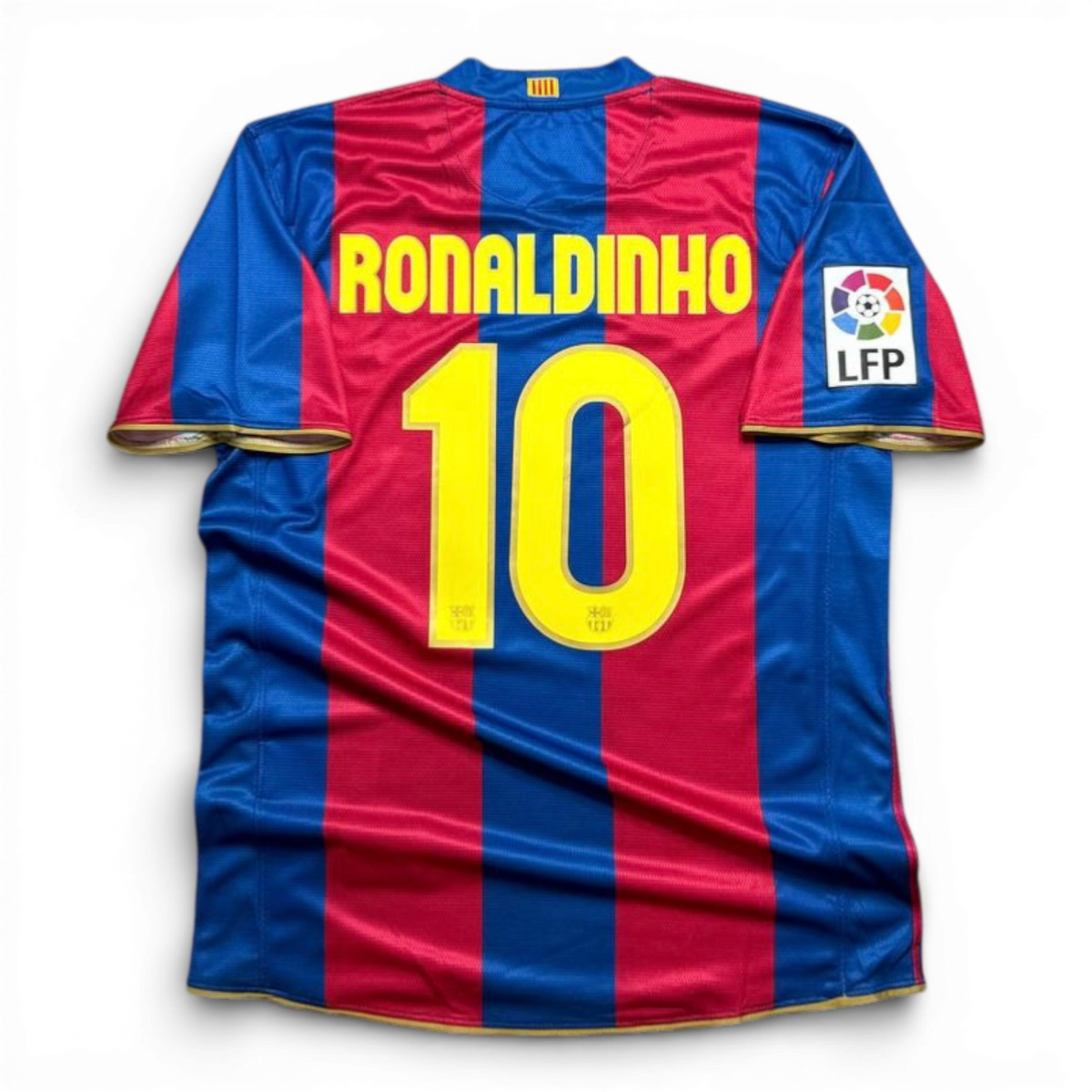 Barcelona home jersey. Season 07/08. Ronaldinho Gaucho.