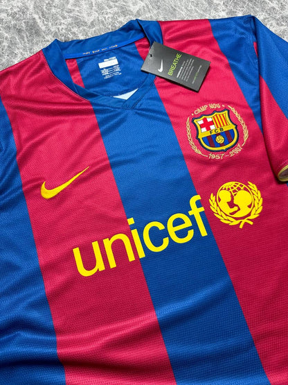 Barcelona home jersey. Season 07/08. Ronaldinho Gaucho.