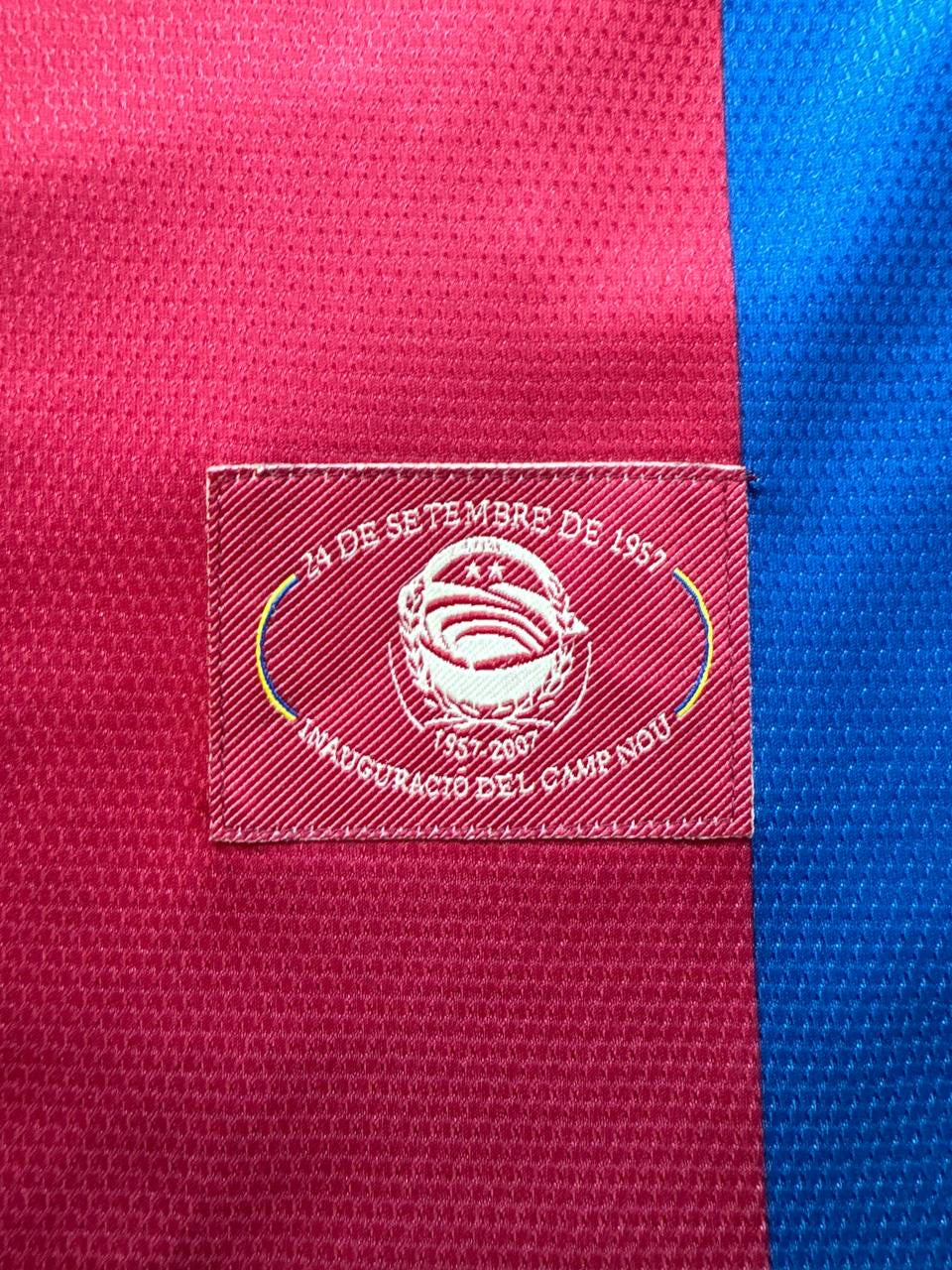 Barcelona home jersey. Season 07/08. Ronaldinho Gaucho.