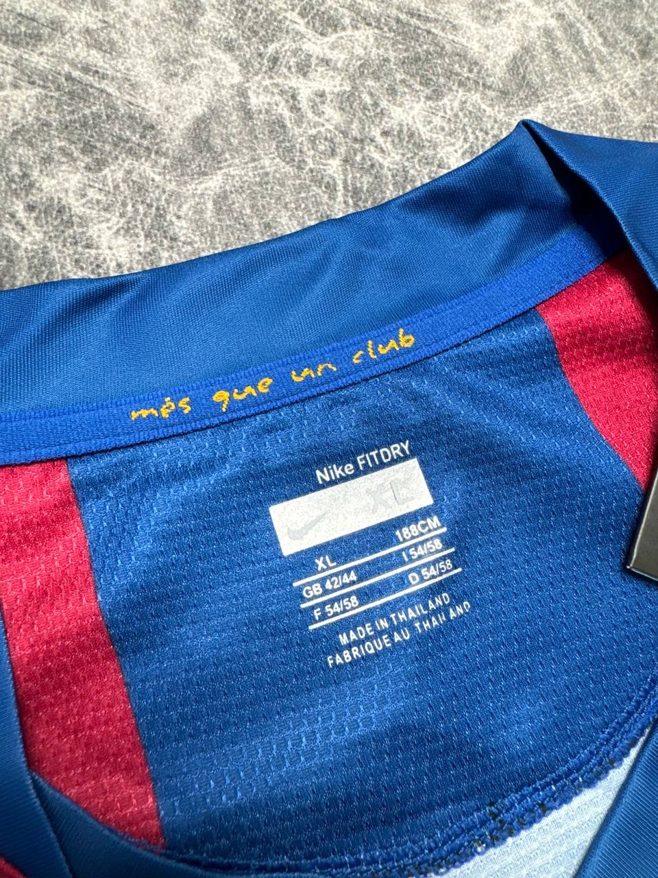 Barcelona home jersey. Season 07/08. Ronaldinho Gaucho.