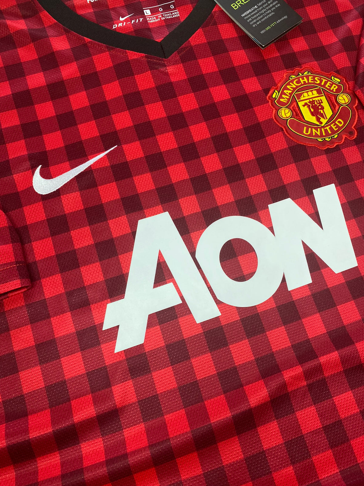 Manchetser United home jersey. Season 12/13. Javier "Chicharito" Hernandez