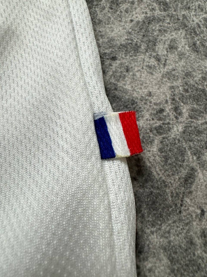 France's away jersey for the 1998 World Cup. Zinedine Zidane