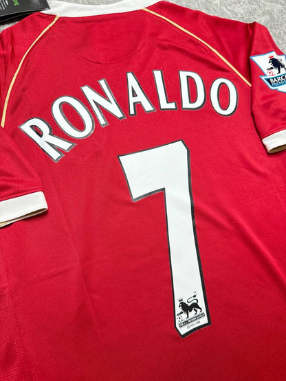 Manchester United home jersey. Season 06/07. Cristiano Ronaldo.