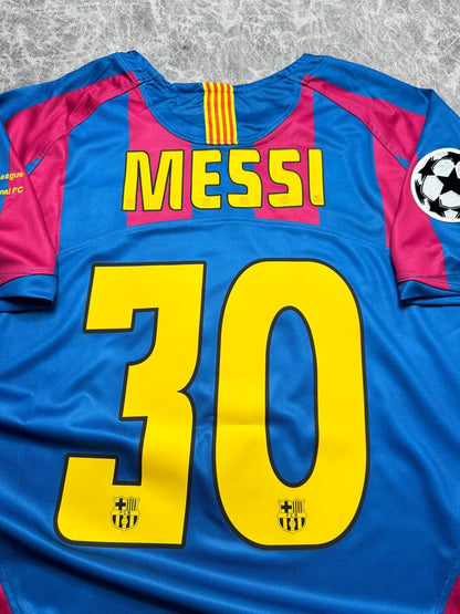 Barcelona's home jersey for the 2006 Champions League Final. Ronaldinho Gaucho.