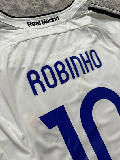 Real Madrid's home jersey. Season 06/07. Robinho Robson de Souza