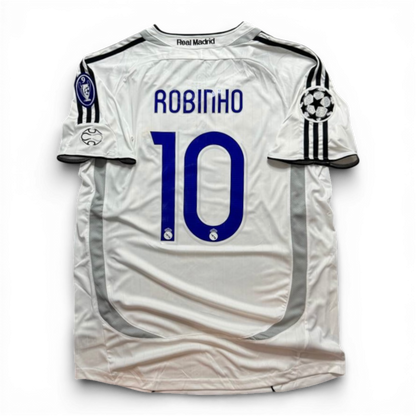 Real Madrid's home jersey. Season 06/07. Robinho Robson de Souza