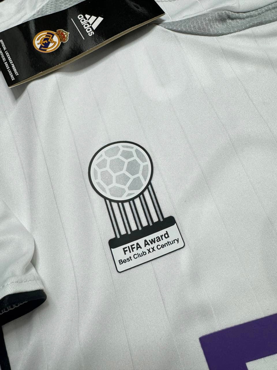 Real Madrid's home jersey. Season 06/07. Robinho Robson de Souza