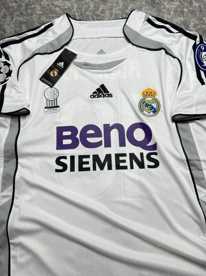 Real Madrid's home jersey. Season 06/07. Robinho Robson de Souza