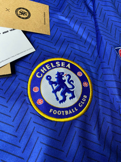 Chelsea's home jersey for the 2021 Champions League final. Ngolo Kante.