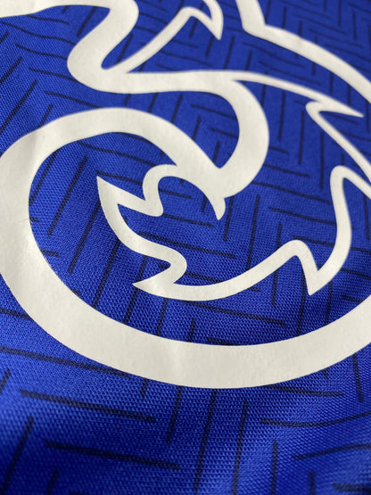Chelsea's home jersey for the 2021 Champions League final. Ngolo Kante.