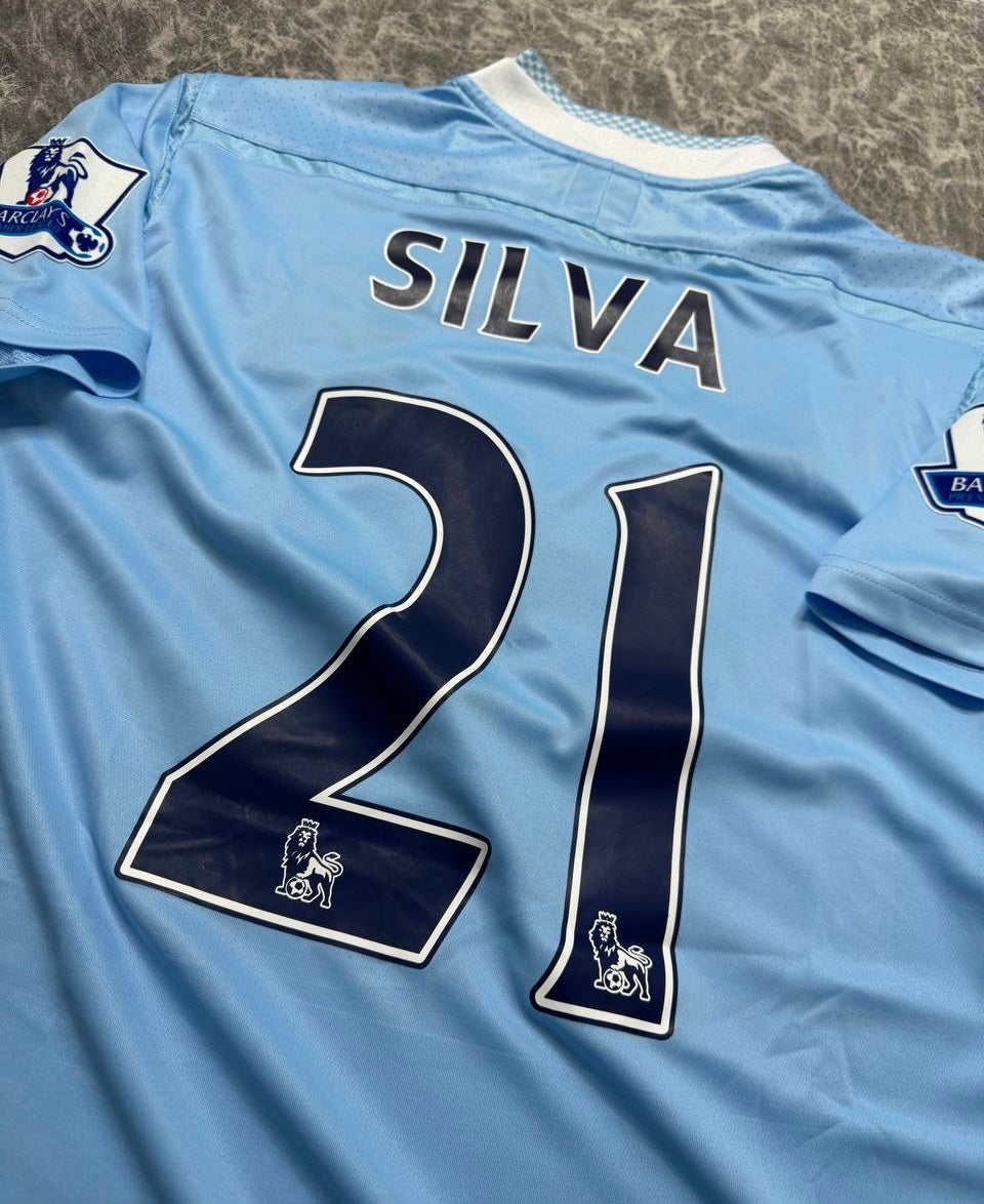 Manchester City home jersey. Season 11/12. David Silva