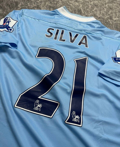 Manchester City home jersey. Season 11/12. David Silva