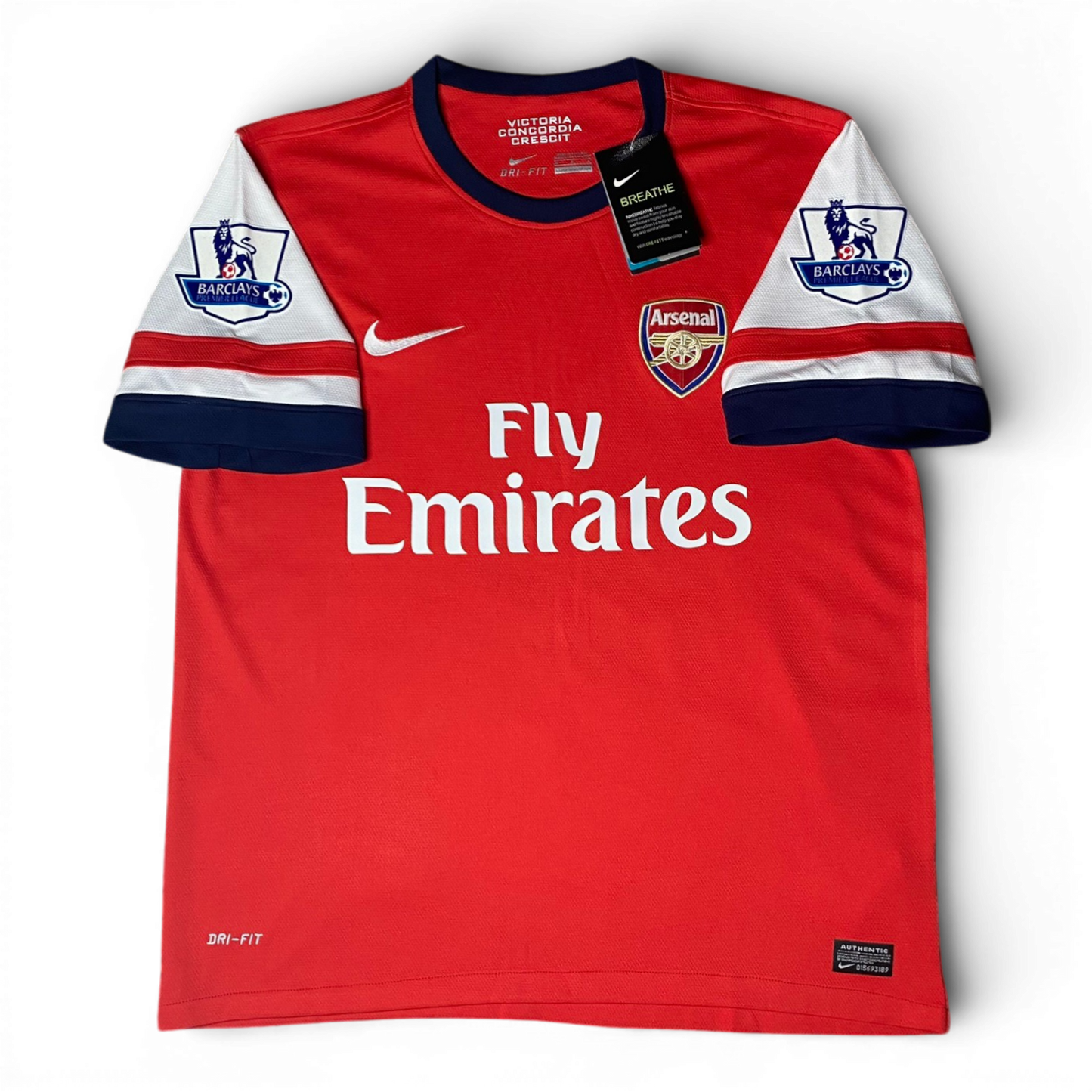 Arsenal's home jersey. Season 12/13. Mesut Ozil.