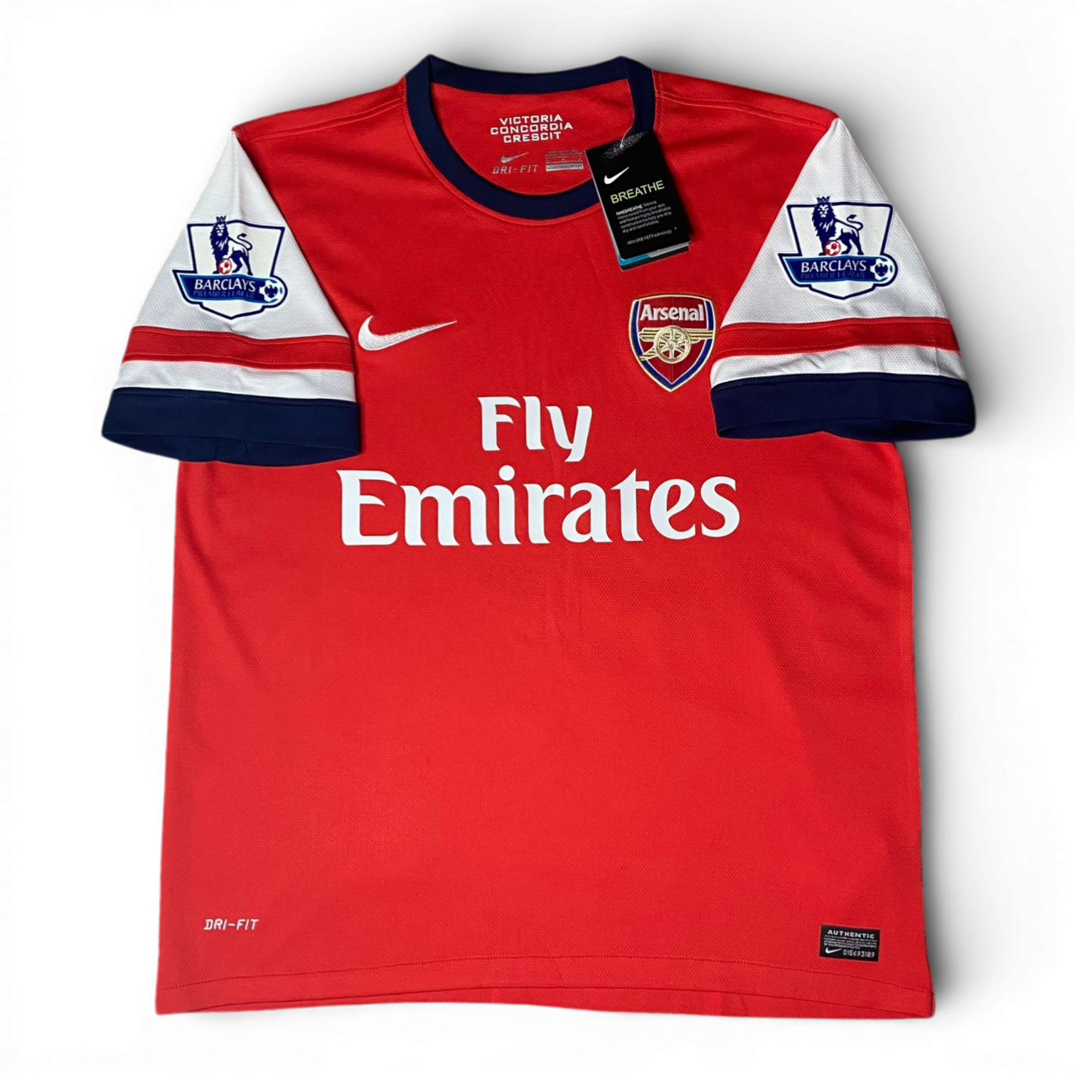 Arsenal's home jersey. Season 12/13. Mesut Ozil.