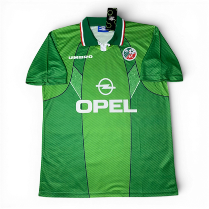 Ireland's 1994 home jersey. Roy Keane.