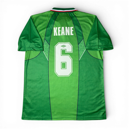 Ireland's 1994 home jersey. Roy Keane.