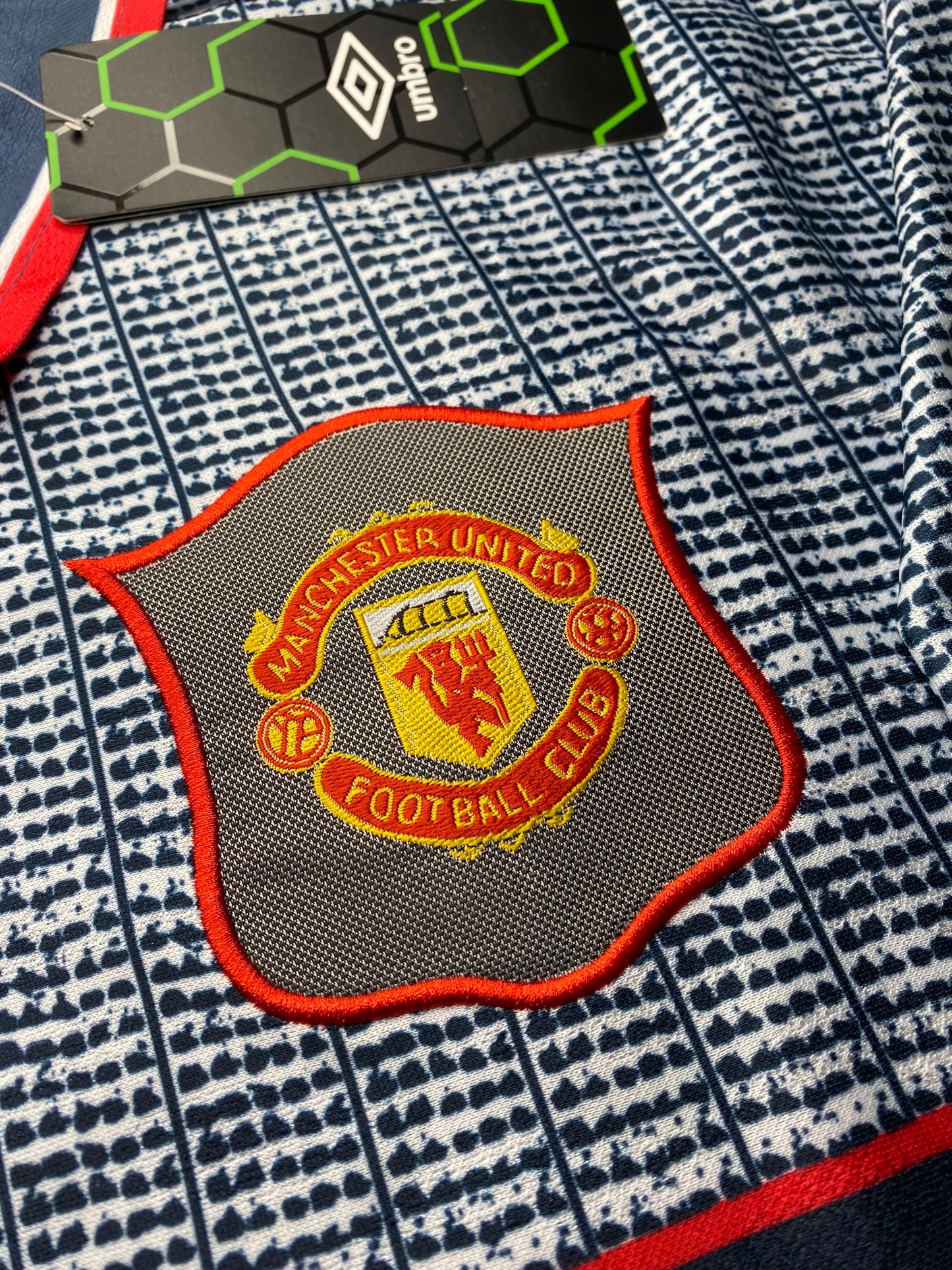 Manchester United away jersey. Season 95/96. David Beckham