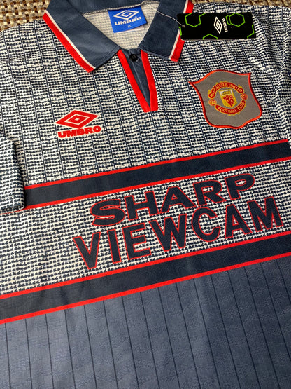 Manchester United away jersey. Season 95/96. David Beckham