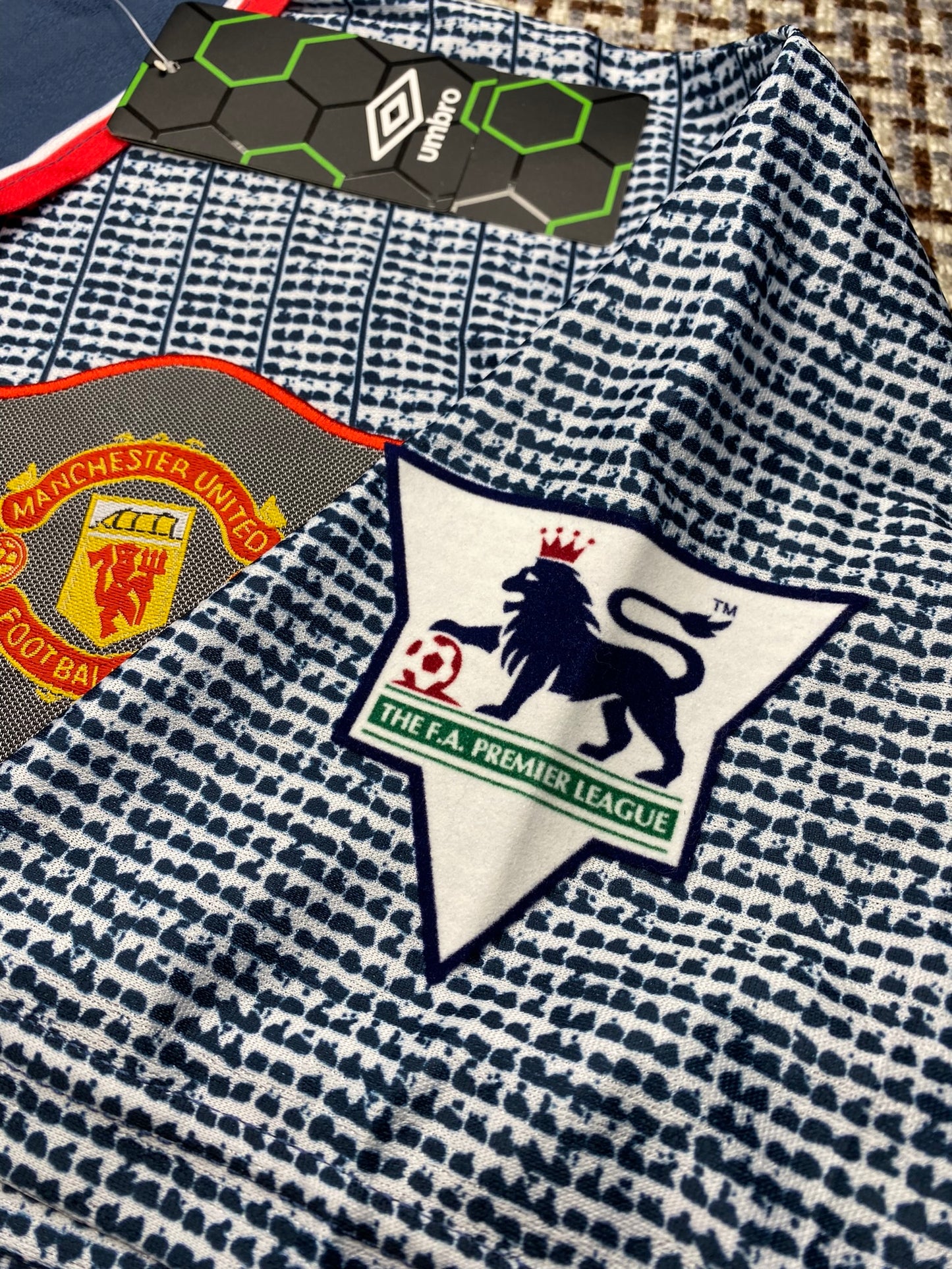 Manchester United away jersey. Season 95/96. David Beckham