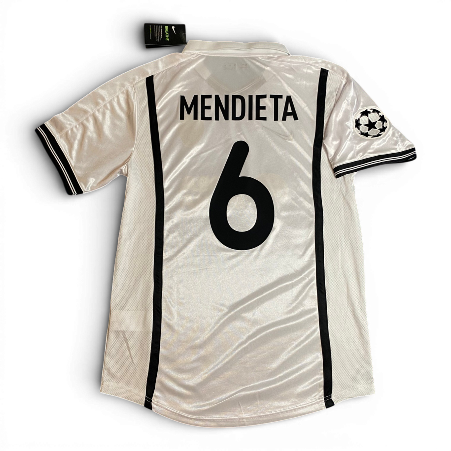 Valencia home jersey. Season 00/01. Gaizka Mendieta.