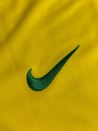 Brazil's home jersey for the 2002 World Cup. Ronaldinho Gaucho