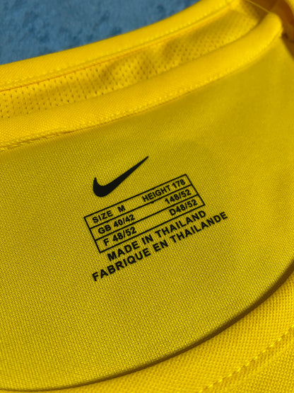 Brazil's home jersey for the 2002 World Cup. Ronaldinho Gaucho