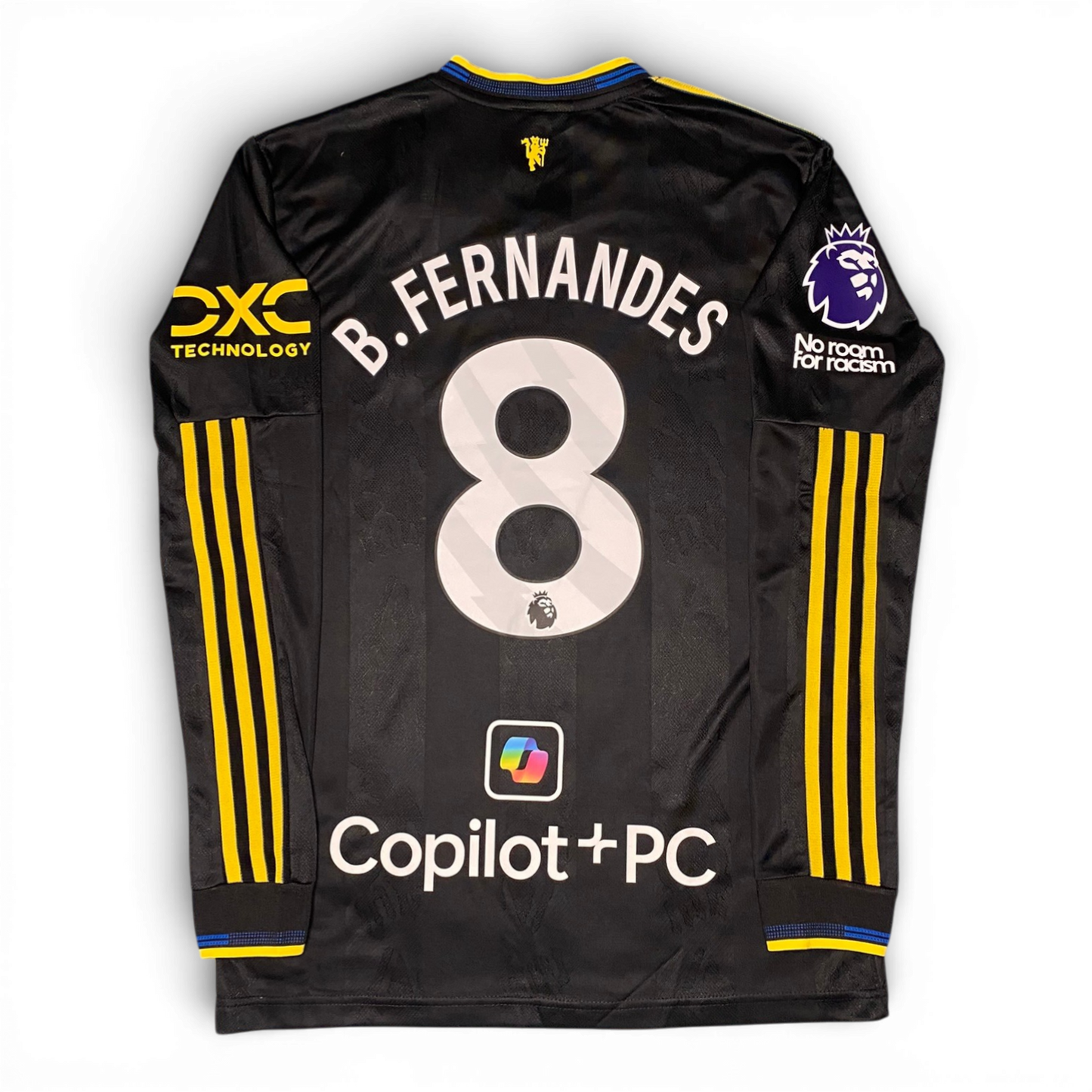 Manchester United longsleeve third jersey. Season 25/26. Bruno Fernandes.